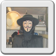 Guy-Fawkes Maske